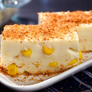 Coconut pudding, Filipino-style (Maja Blanca)